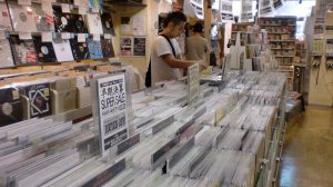 Disk Union Record store in Shibuya